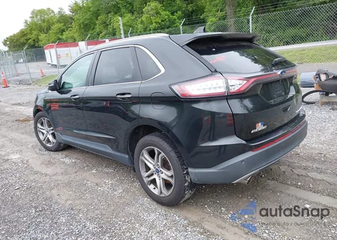 2015 Ford Edge Titanium z USA, uszkodzony, nr VIN 2FMTK4K91FBB13856